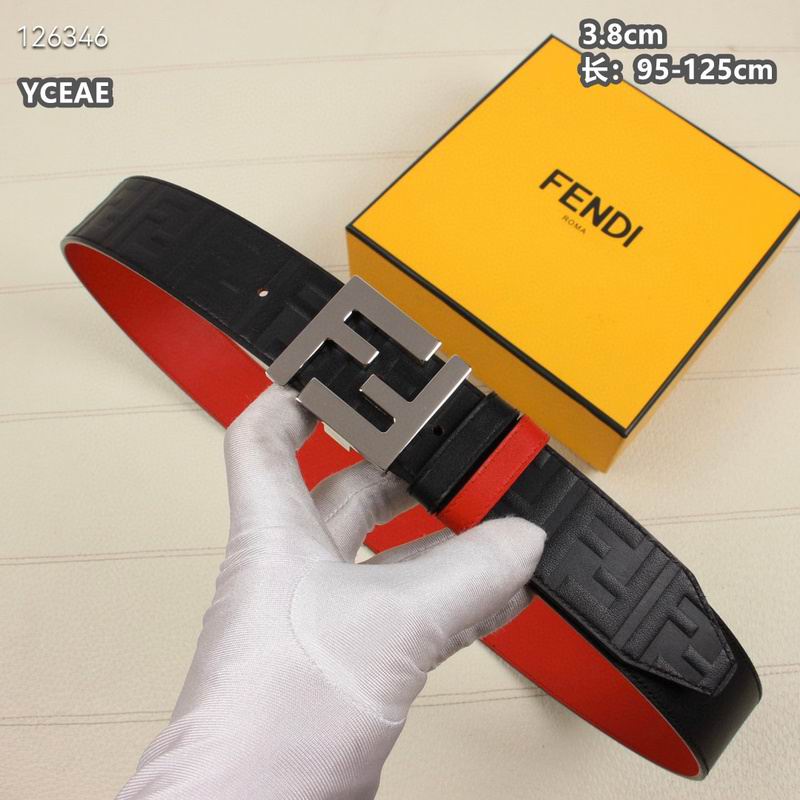 Fendi belt 38mmX95-125cm  8L24